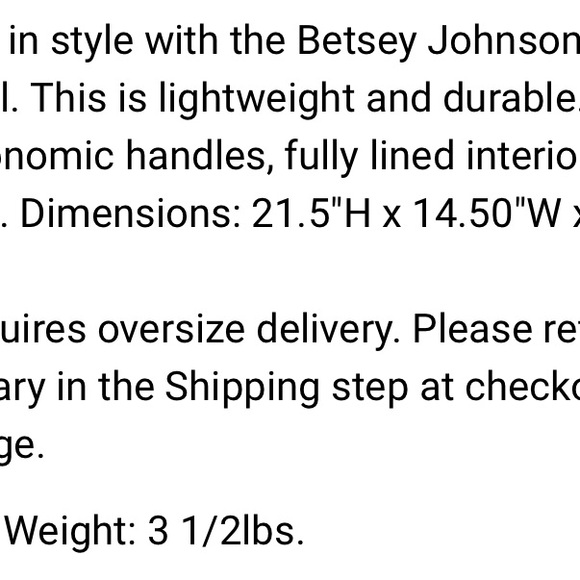 Betsey Johnson sugar skull rolling weekender - Picture 5 of 5